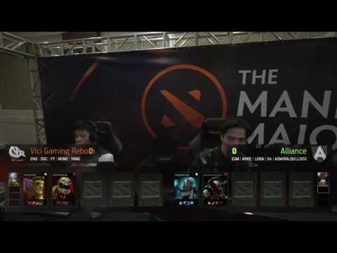 The Manila Major Group Stage - Day 2 - Alliance vs VG.R Game 1 (Group C Elimination)