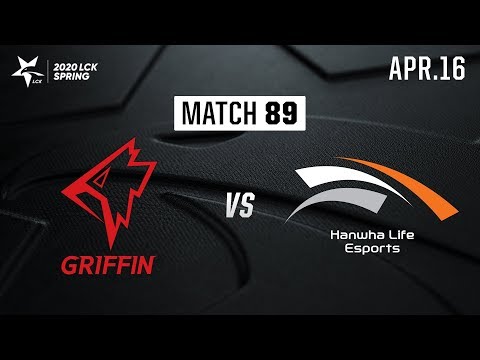 GRF vs HLE | Match89 H/L 04.16 | 2020 LCK Spring