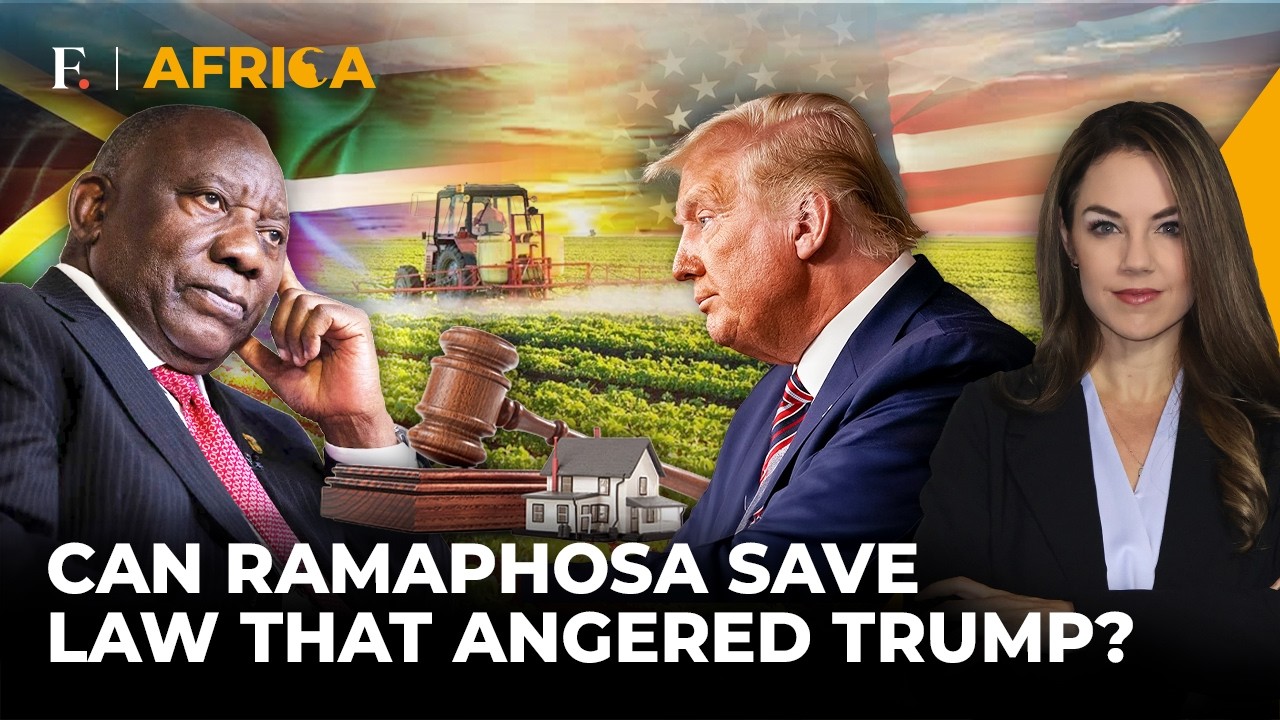 South Africa's Land Law That Angered Trump Puts Ramaphosa Govt in a Tight Spot | Firstpost Africa