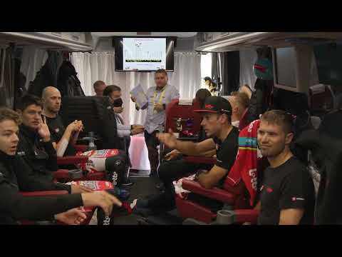Inside Lotto Soudal: Tactical meeting ahead of Tour de France stage two