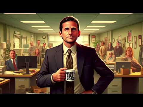 The Legend of Michael Scott - An Epic Tribute to The Office’s World’s Best Boss /// AI Music 🎶