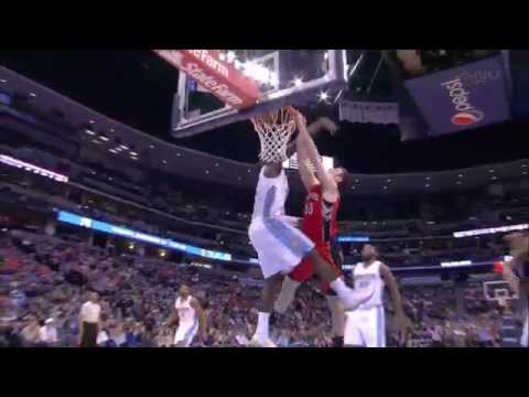 Hansbrough's Huge Slam In Denver - December 28, 2014