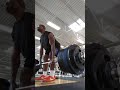 Raw Deadlift No belt-no straps 490 lbs × 5 reps deadstops bdwt 216 (ROAD TO A 600 LB RAW DEADLIFT)