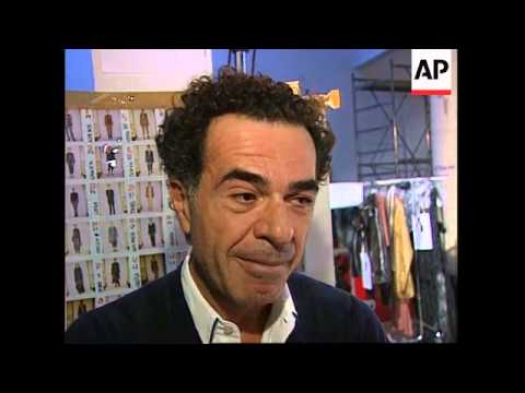 Italy - Romeo Gigli displays latest fashions