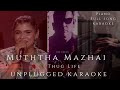 Muththa Mazhai Karaoke With Lyrics Unplugged Chinmayi Performance Thug Life Kamal Haasan
