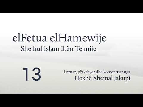 13. elFetua elHamewije - Hoxhë Xhemal Jakupi