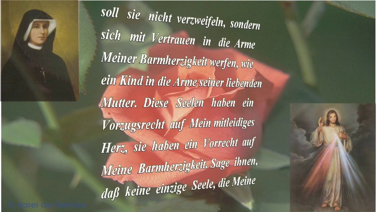 Hl. Faustina und die Göttliche Barmherzigkeit