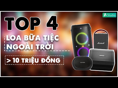 Top 4 loa di động lớn hơn 10 triệu dành cho party ngoài trời