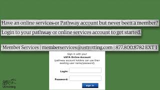 2022 USTA Online Services