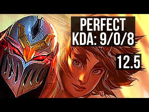 ZED vs TALIYAH (MID) | 9/0/8, 1.3M mastery, Legendary, 500+ games | BR Grandmaster | 12.5