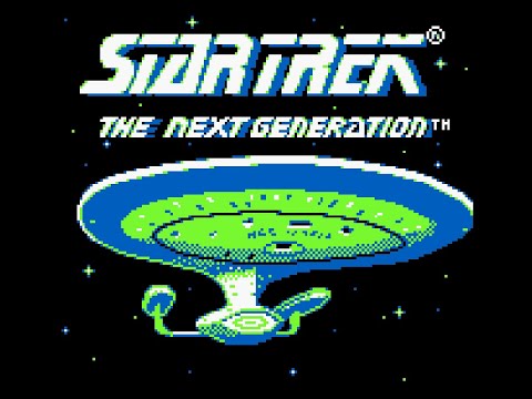Star Trek - The Next Generation - [ Game Boy ] - Intro & Gameplay
