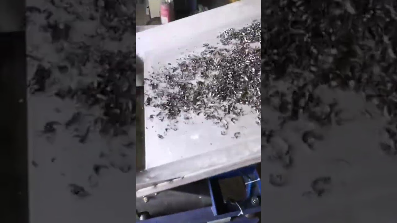 Separation test of stainless steel pin and iron pin