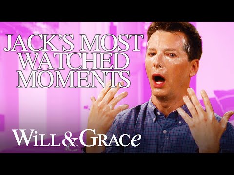 Jacks Most Watched Moments | Will & Grace