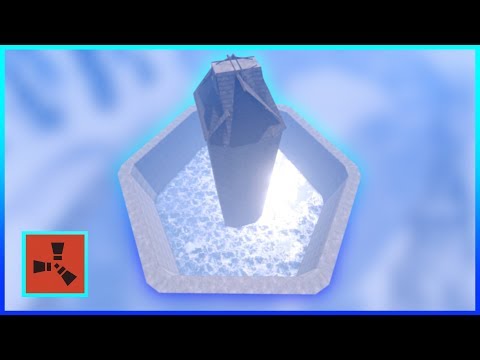 Rust Raids: ❄️ Frozen ICE LAKE Build | NEW SNOW MONUMENT ❄️