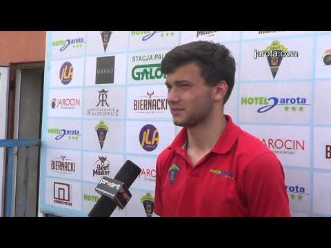 19.04.2014: Hubert Antkowiak komentuje mecz z Calisią Kalisz