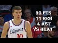 Bogdan Bogdanovic 30 Pts 11 Reb 4 Ast LA Clippers Vs Miami Heat HIGHLIGHTS