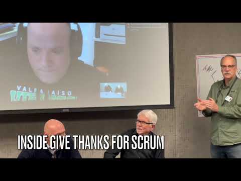INSIDE GIVE THANKS FOR SCRUM  - Closing Last Year Great Event
