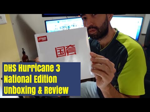 🏓 DSH Hurricane 3 National Edition Unboxing