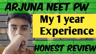 My 1 year experience of Arjuna batch || Arjuna batch physics wallah review |Arjuna batch review 2024