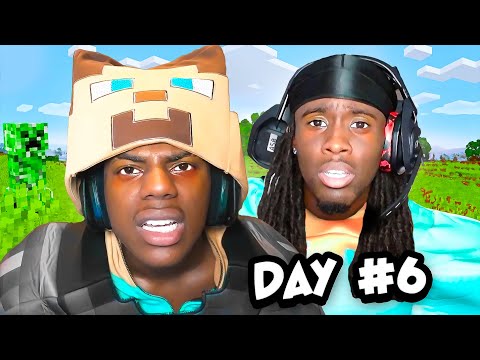 Playing Hardcore Minecraft Until We Beat It.. (BEST MOMENTS)