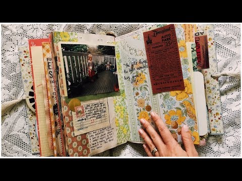 Easy Junk Journal Page Ideas BORDERS 