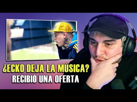 ¿ECKO DEJA la MÚSICA para JUGAR al FÚTBOL? “TENGO LA PROPUESTA DE UN EQUIPO”