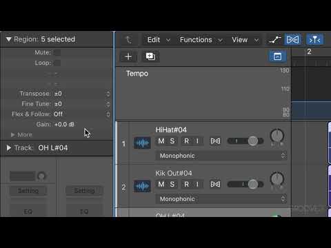 Multitrack Sets & Flex (Logic Pro X 10.4.2 Update Explained®)