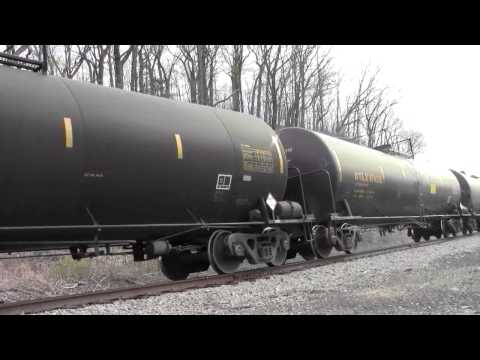 BPRR Freight - Irvine and Youngsville, PA - April 28, 2013