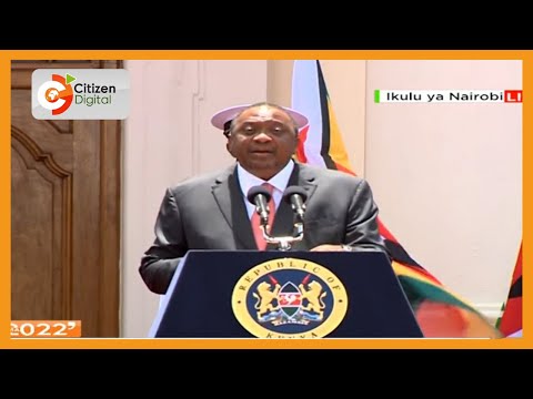 President Kenyatta calls for removal of ‘illegal sanctions’ on Zimbabwe