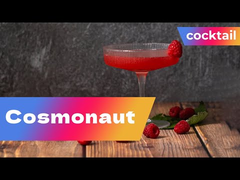 Cosmonaut Cocktail Recipe | A Bold Gin & Raspberry Delight