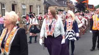 preview picture of video 'Renfrew, Argyll & Paisley Dist Bands @ Ayrshire Walk, Kilwinning 2012'