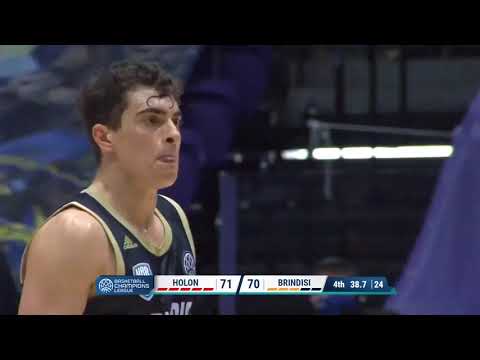 TC2 Hapoel Unet Credit Holon vs Happy Casa Brindisi   Contact in the AOS   BCL