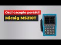 Osciloscopio digital portátil Micsig MS210T Vista previa  4