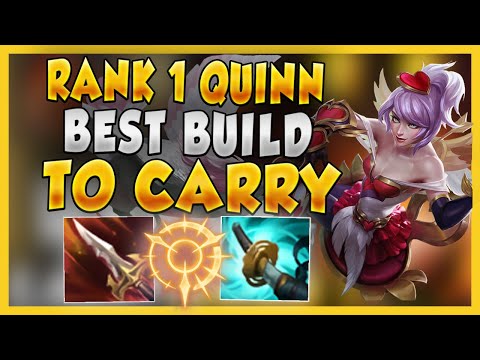 BEST QUINN BUILD TO MELT ANY TOP LANER & CARRY! ALWAYS GET THE HIGHEST DAMAGE - League of Legends