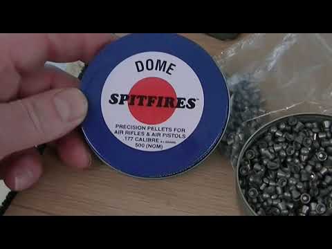 SMK Spitfire domed pellets pt 1