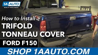 How To Install Trifold Tonneau Cover 97-03 Ford F150