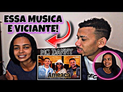 MINHA NAMORADA SURTOU ( REACT) Paulo Pires, MC Danny, Marcynho Sensação - Ameaça (Videoclipe)