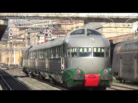 ETR.252 Arlecchino in transito a Roma Ostiense!