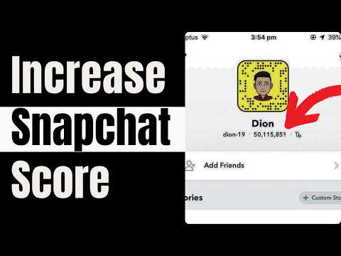 Increase Snapchat Score FAST 2024 (112,000,000+ SNAP SCORE) iPhone (iOS) / Android - EASY 100% WORKS