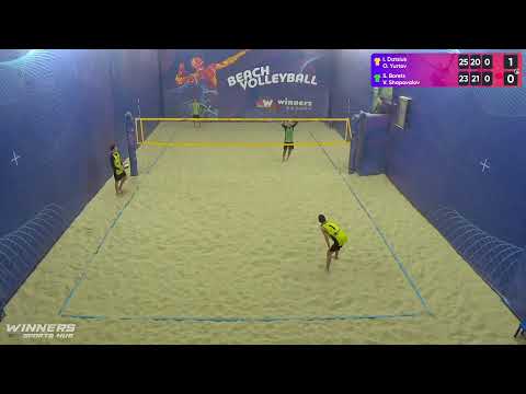 17:30 I. Datsiuk / O. Yurtov - S. Borets / V. Shapovalov 27.12.2022 | Winners Beach Volleyball