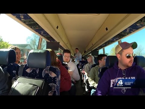 NGU marching band to play for Furman at NCAA; Furman marching band plays in Ireland