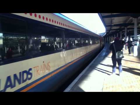 EMT HST's 43043 and 43081 depart York for Neville Hill.