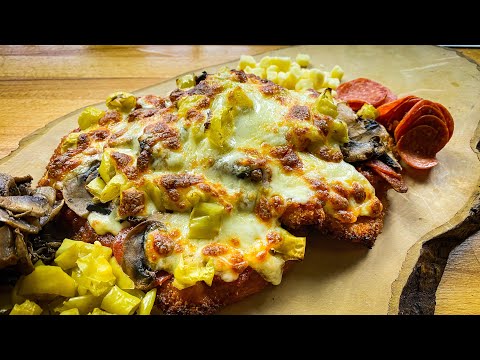 Das beste aus zwei Welten | Pizza Schnitzel | King of Lieferdienst