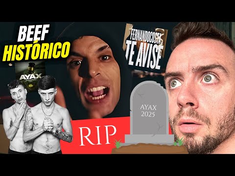 DEVASTADOR: Mi reacción al AYAX vs FERNANDO COSTA (HISTÓRIA del RAP ESPAÑOL)