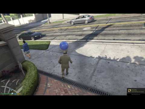 One man and his exercise ball. (1)