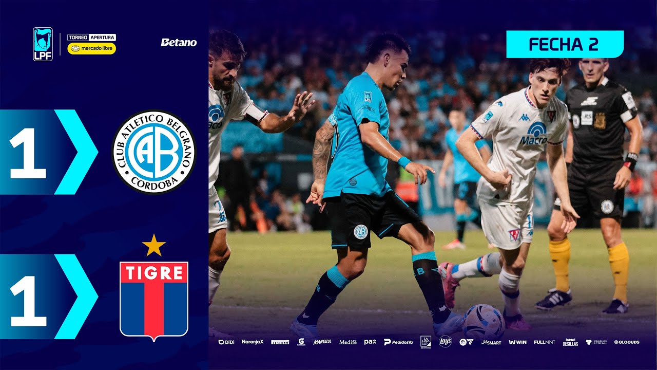 Club Atlético Belgrano vs Tigre Highlights