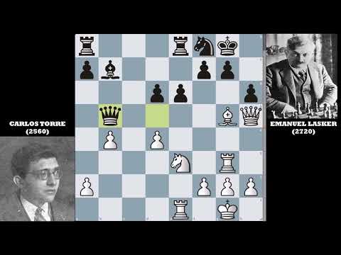 Carlos Torre vs Emanuel Lasker | Moscow International Tournament - Russia, 1925
