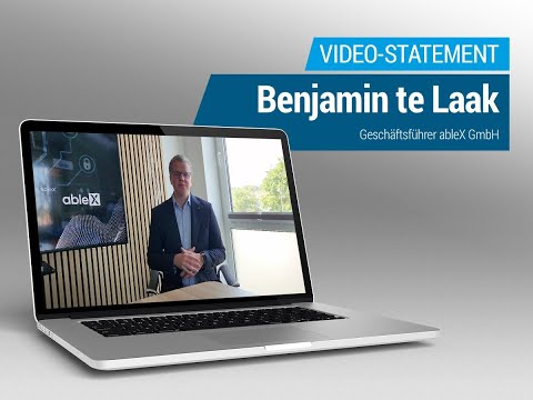 VATM-Video Statement: Benjamin te Laak, Geschäftsführer ableX