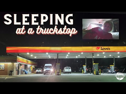 Sleeping at a Truck Stop / Car Camping / Sleeping in My Car / Suv