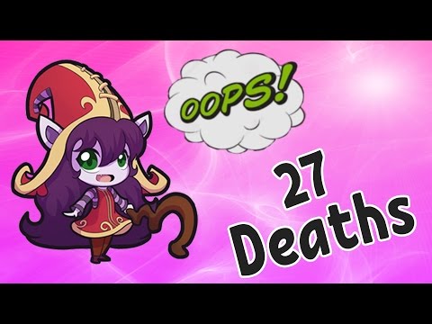 The worst player ever! Худший игрок когда-либо! League of Legends (montage)